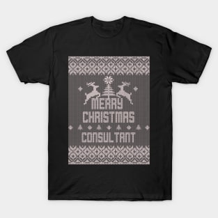 Merry Christmas CONSULTANT T-Shirt